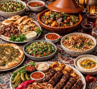 Middle Eastern Event Menu