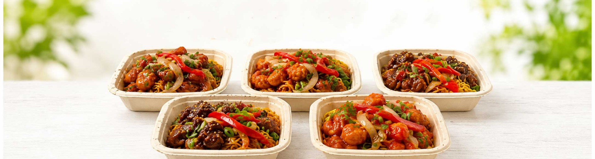 Individually Packed hot meal