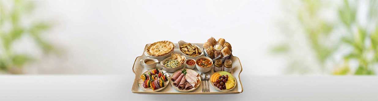 Hot lunch Buffet 
