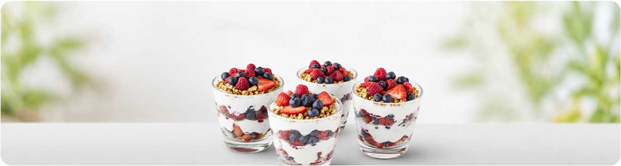 Breakfast Parfaits & Cups