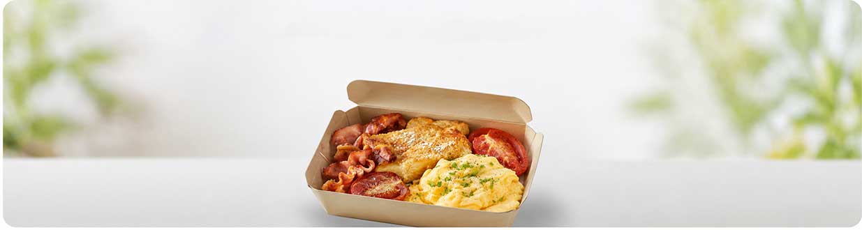 Individual Hot Breakfast Box